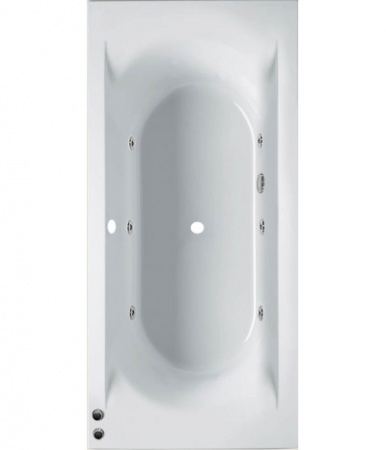 Ванна Riho Linares VELVET 170x75 с гидромассажем