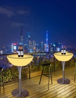 Комплект светящейся мебели Стол+2 стула V11 Комплект светящейся мебели Стол+2 стула V11