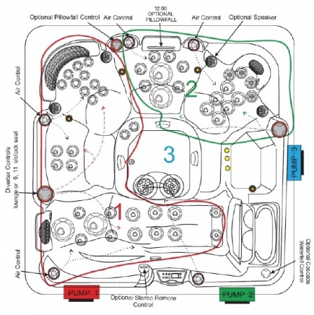 Спа бассейн Artesian Spas Antigua Спа бассейн Artesian Spas Antigua